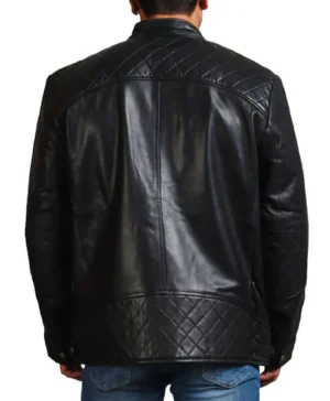 Black Classic Biker Leather Jacket